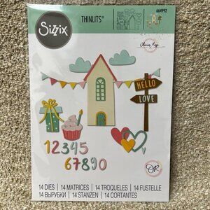 Sizzix Thinlits Die Cutting Templates- House Party By Olivia Rose
